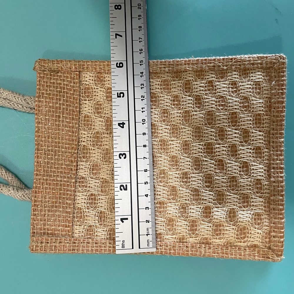 Cute little jute bag - Picture 4 of 5
